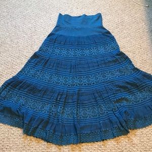 Gypsy Bohemian maxi skirt. Great condition